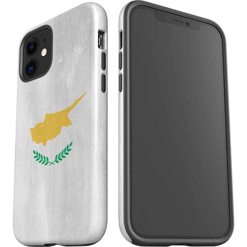 Cyprus Flag Distressed iPhone 12 Impact Case